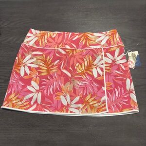 Tommy Bahama Women’s Everyday Active UPF 50 Floral‎ Print Skort Size L